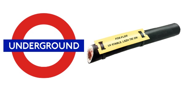 绑定LS0H电缆标签-伦敦地下批准