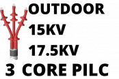 15kV 17.5kV3核心PILC断线室外热压缩