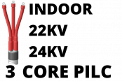 22kV24kv3核心PILC电荷终止室内热压缩