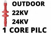 22kV24kv单核PILC电缆拆散室外热压缩