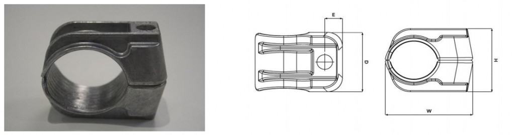 Ellis专利i单线圈-10-57毫米-铝