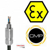 CMP Triton电缆压盖CDSPB (T3CDSPB) - Ex e, Ex d, Ex nR和Ex ta危险区域ATEX区域