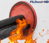 耐火电缆管道密封和密封系统- Filoform FiloSeal+HD Fire