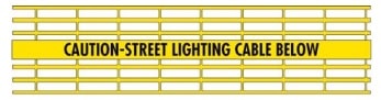 注意街灯下线-黄