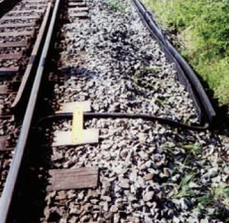 安装铁路脚线