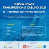海底电力传输和电缆2021-NQ虚拟会议 16-2021年9月17日